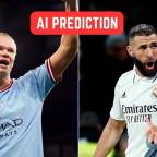 Real Madrid vs Mancity based on artificial intelligence prediction