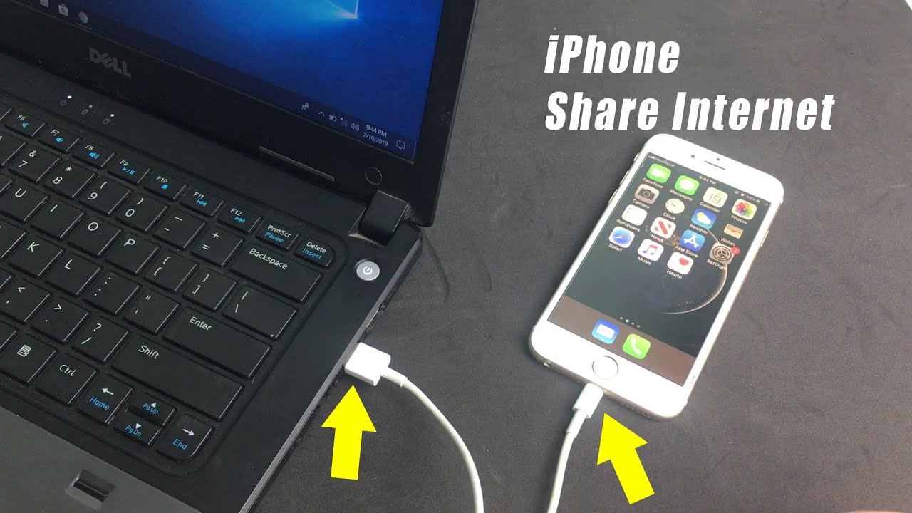 Here I describe step by step process to share PC's internet to your iPhone over USB data cable