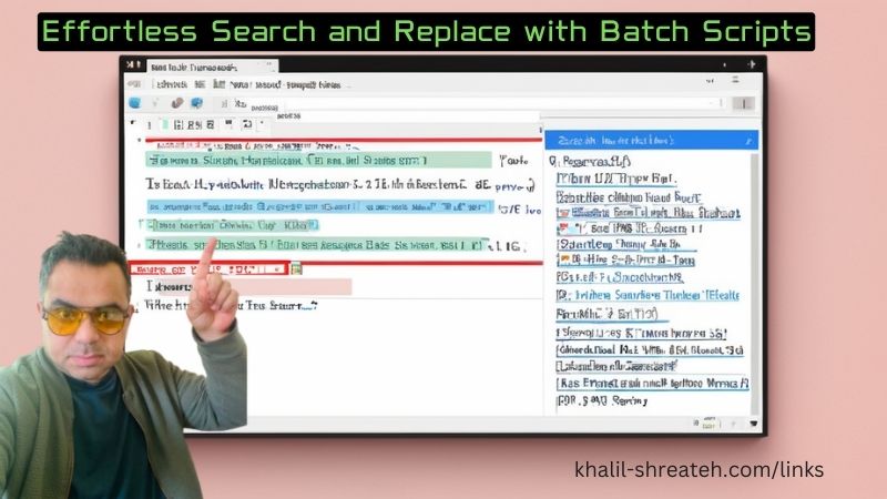search and replace windows bat file