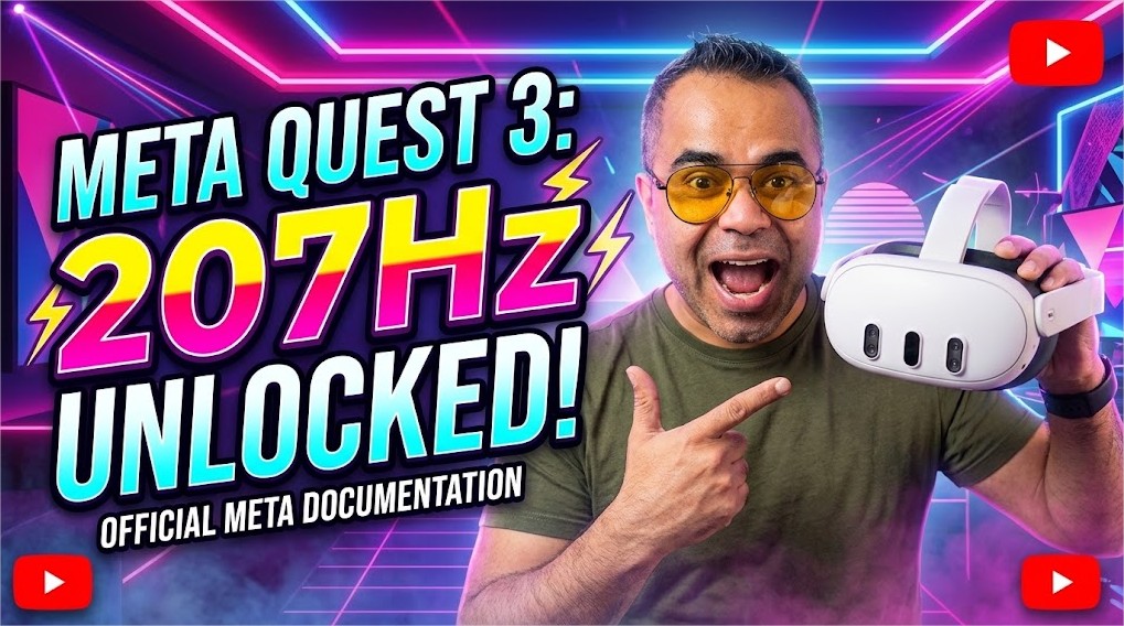 72Hz to 207Hz on Quest 3: The Complete ADB Script Guide