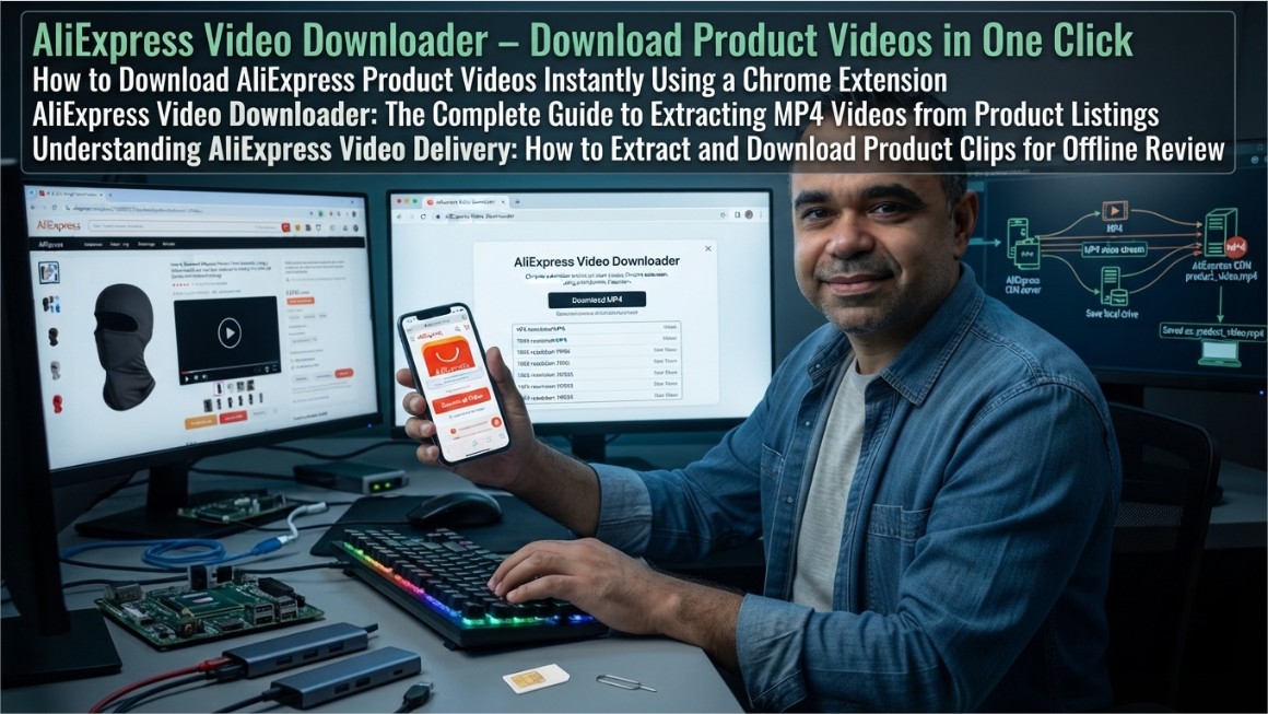 AliExpress Video Downloader: The Complete Guide to Extracting MP4 Videos from Product Listings