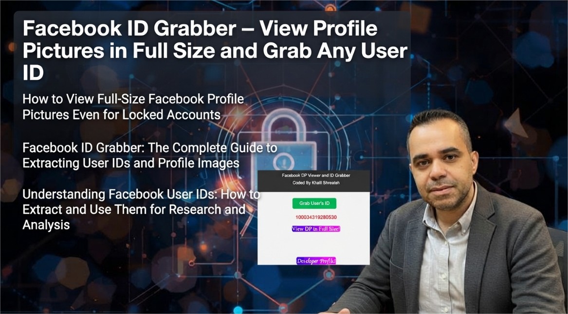 Facebook ID Grabber: The Complete Guide to Extracting User IDs and Profile Images