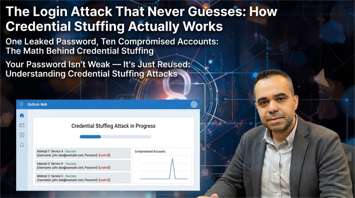 The Login Attack That Never Guesses: How Credential Stuffing Actually Works