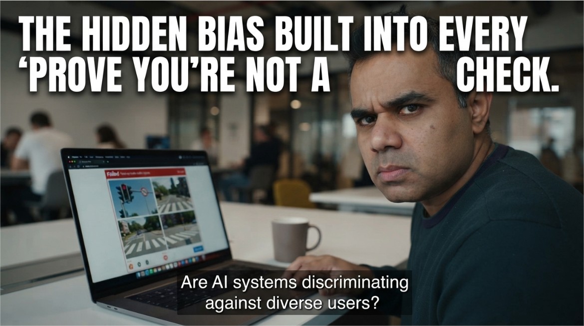 The Hidden Bias Built Into Every "Prove You're Not a Robot" Check