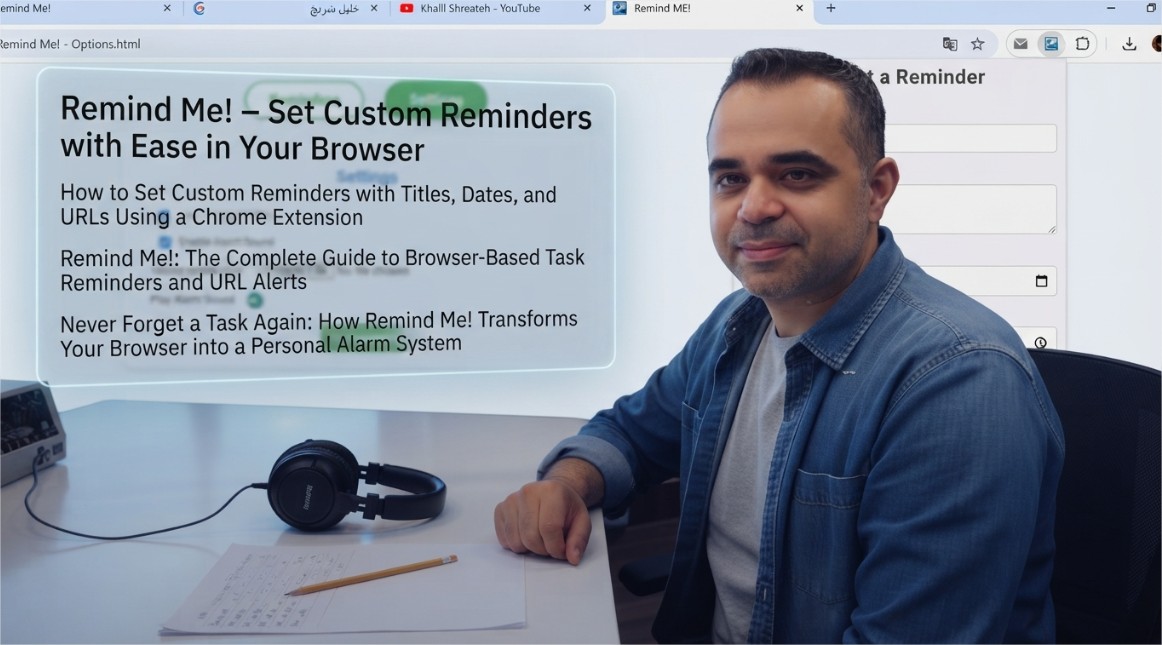 Remind Me!: The Complete Guide to Browser-Based Task Reminders and URL Alerts
