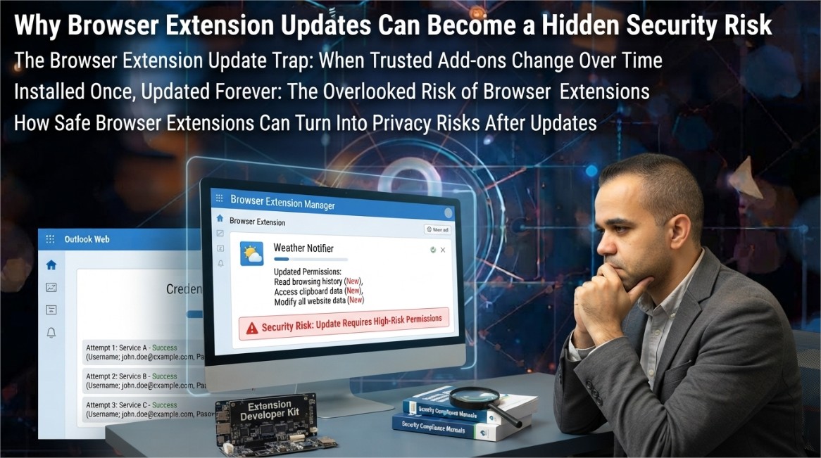 The Browser Extension Update Trap: When Trusted Add-ons Change Over Time