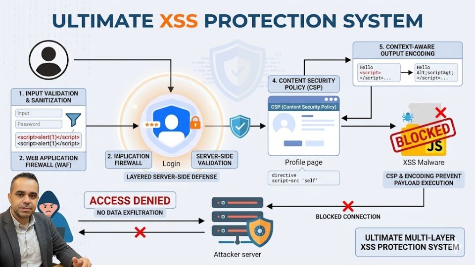 XSS Security from the Ground Up: Context-Aware Escaping, CSP, and More