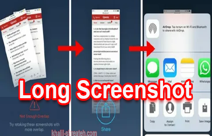 Long Screenshot for your iOS applications