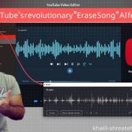 Remove copyright from video “Erase Song” AI Feature